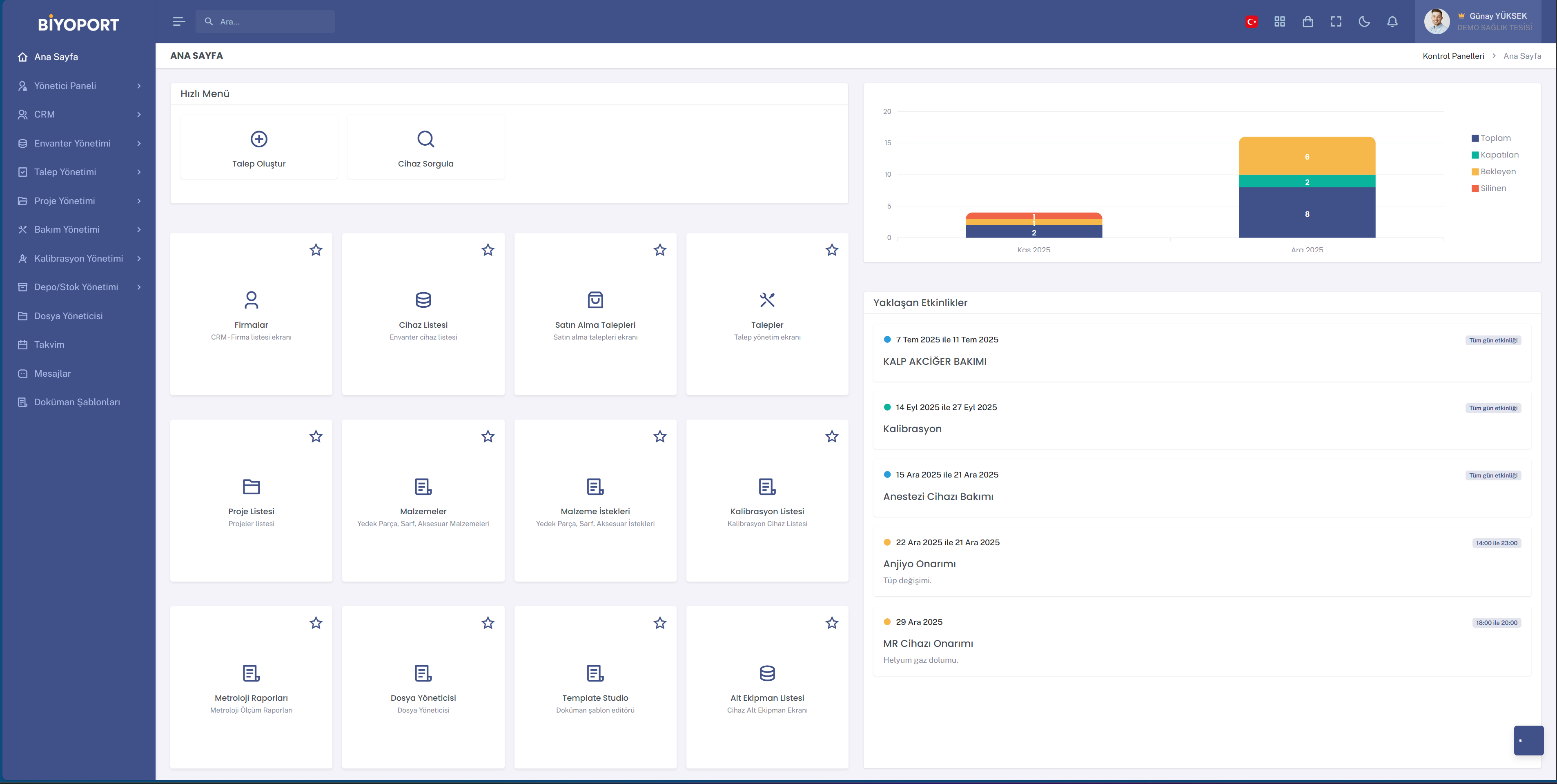 BiyoPort ekran görüntüsü 1