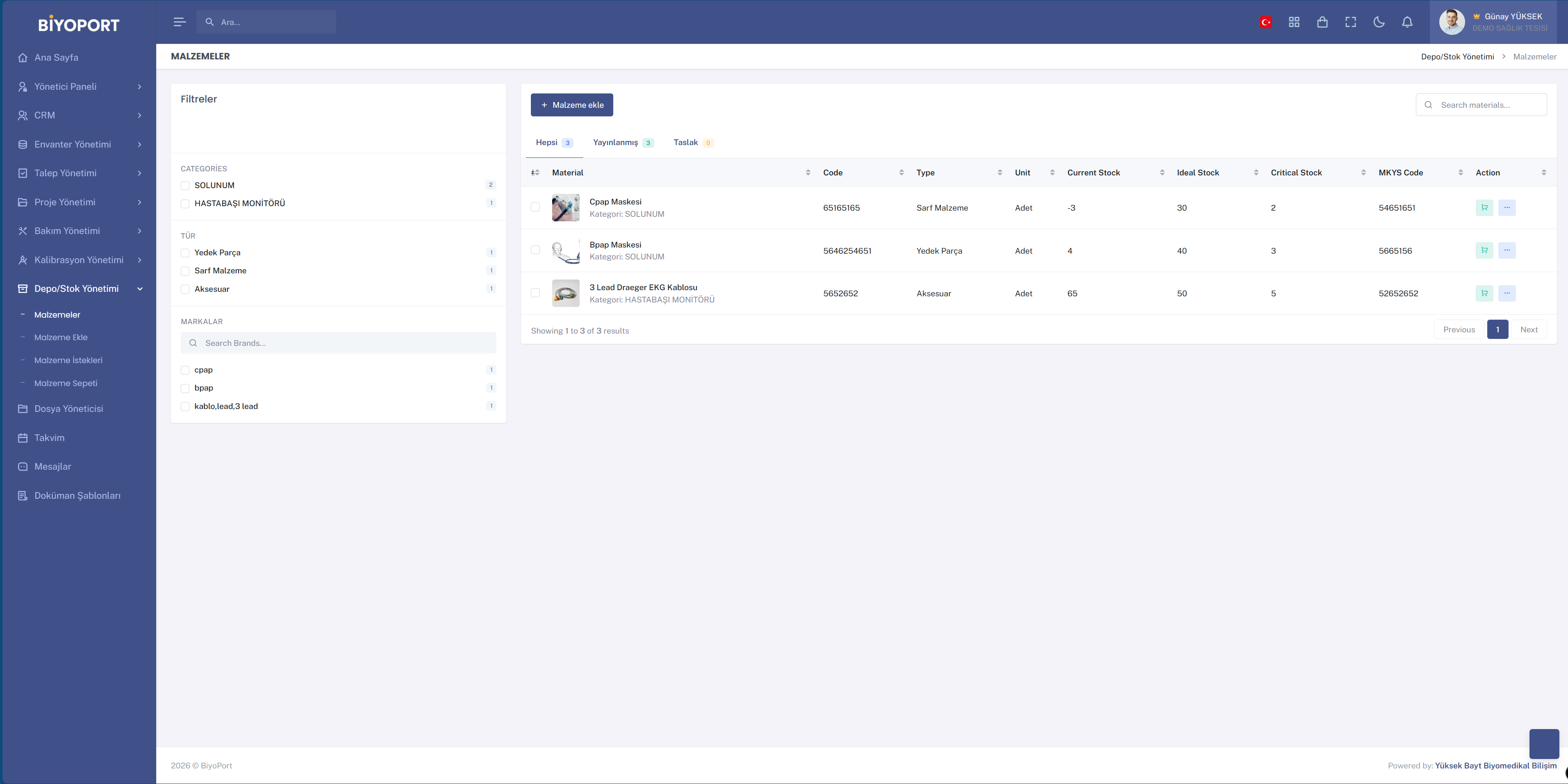 BiyoPort ekran görüntüsü 6
