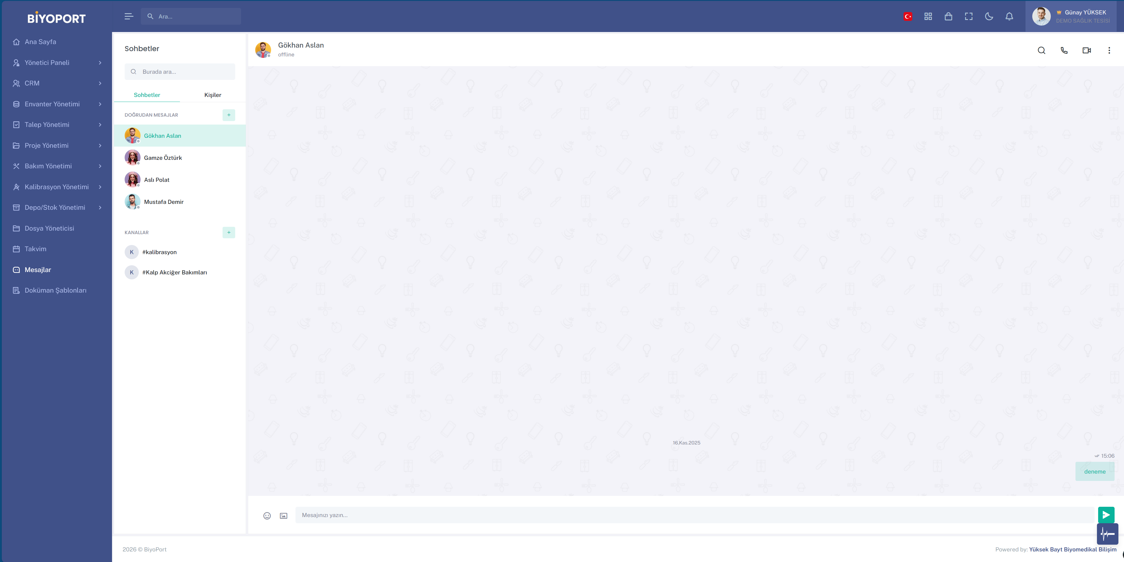 BiyoPort ekran görüntüsü 9